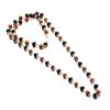 Divya Raksha Rudraksha & Karungali Mala (6mm) for Protection, Wisdom & Positivity, Original Beads, Unisex Gift for Men & Women