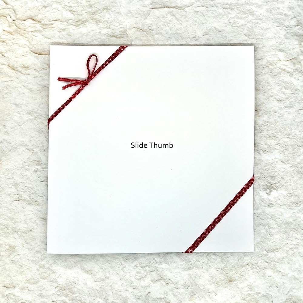 Slide Thumb Open Business Card Holder Thin 4mm Genuine Leather Can Be Removed In 1 Second Made In Japan Can Hold 50 Cards As a Present Gift [sion