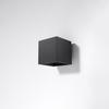 Quad 1 Black Wall Lamp