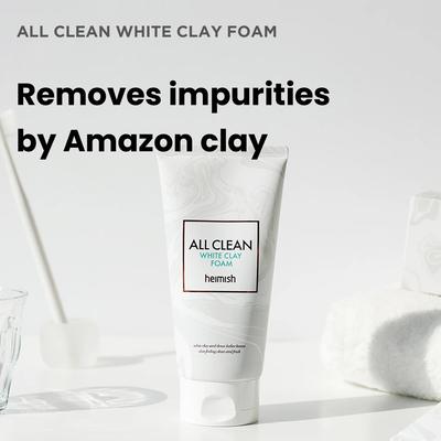 All Clean White Clay Foam 150ml + RANDOM GIFT