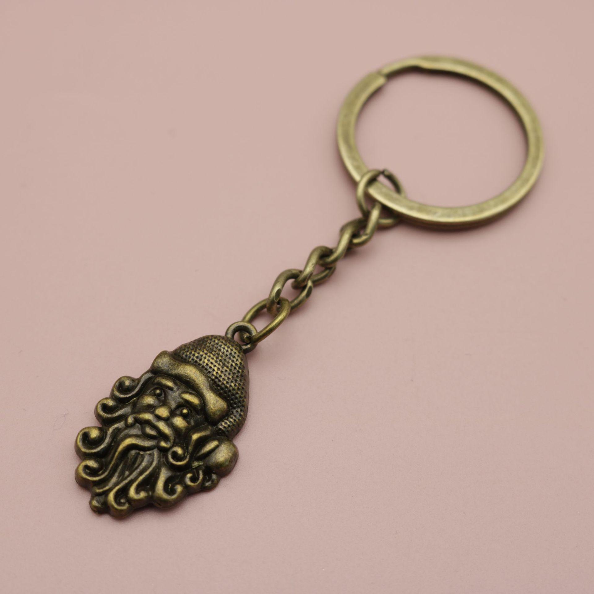 Xiyin Santa Claus Keychain Pendant: Hot-Selling Simple Design