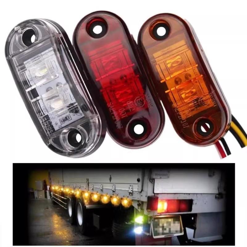 Piranha 12V-24V 2LED Truck & Van Signal/Warning Side Light зелёный
