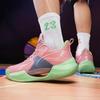 Basketball Shoes Men's and Women's Non-slip, Wear-resistant and Shock-absorbing Actual Combat, Lightweight Soft Sole, Mesh Breathable, Student Lumin