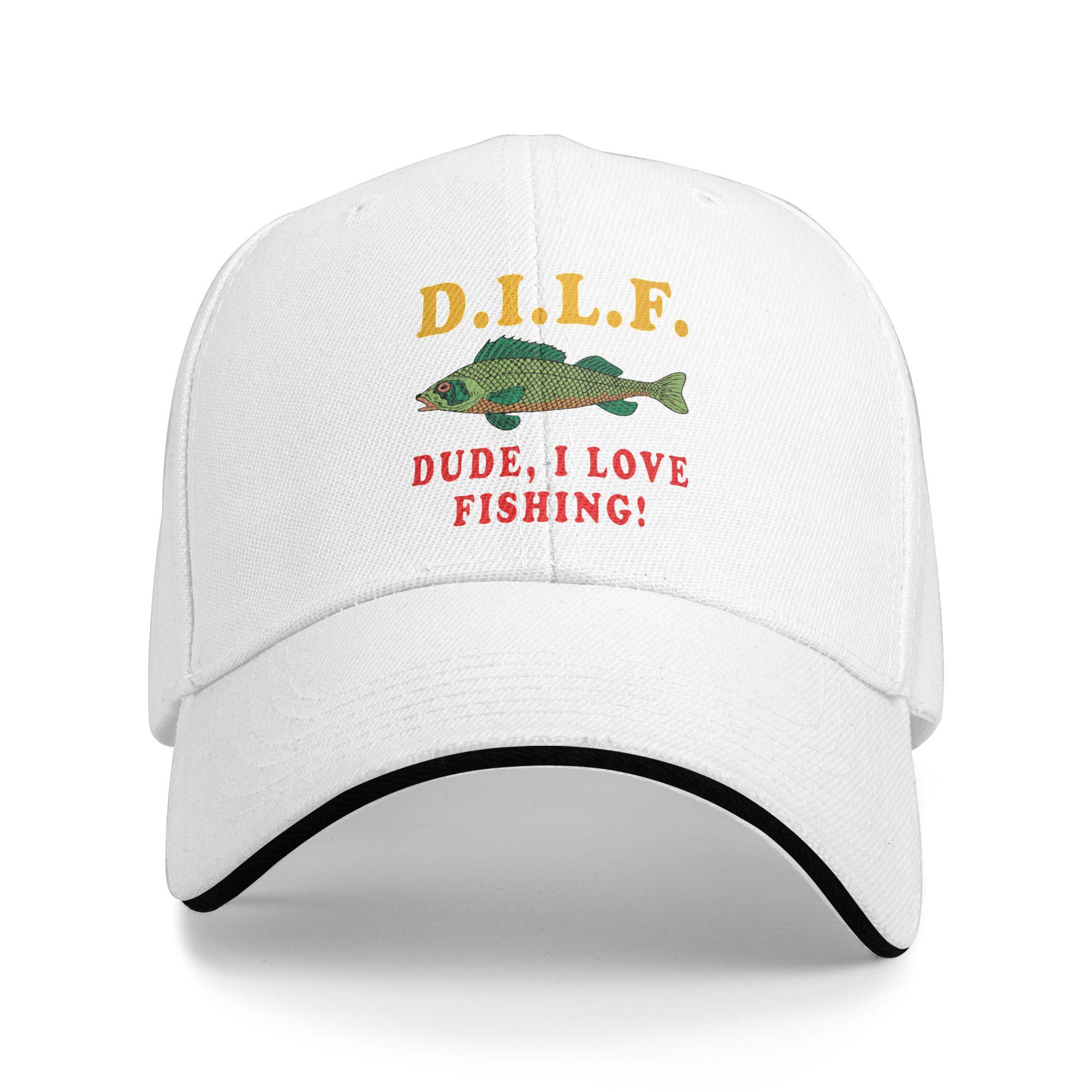 

Fish Want Me WoUnisex Fear Me Baseball Cap for Unisex WoUnisex Breathable Fishing Funny Quote Dad Hat Streetwear Snapback Hats One Size
