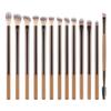 7-teiliges doppelseitiges Make-up-Pinselset: Puder-, Rouge-, Einziehbare-, Kontur-, Foundationpinsel.