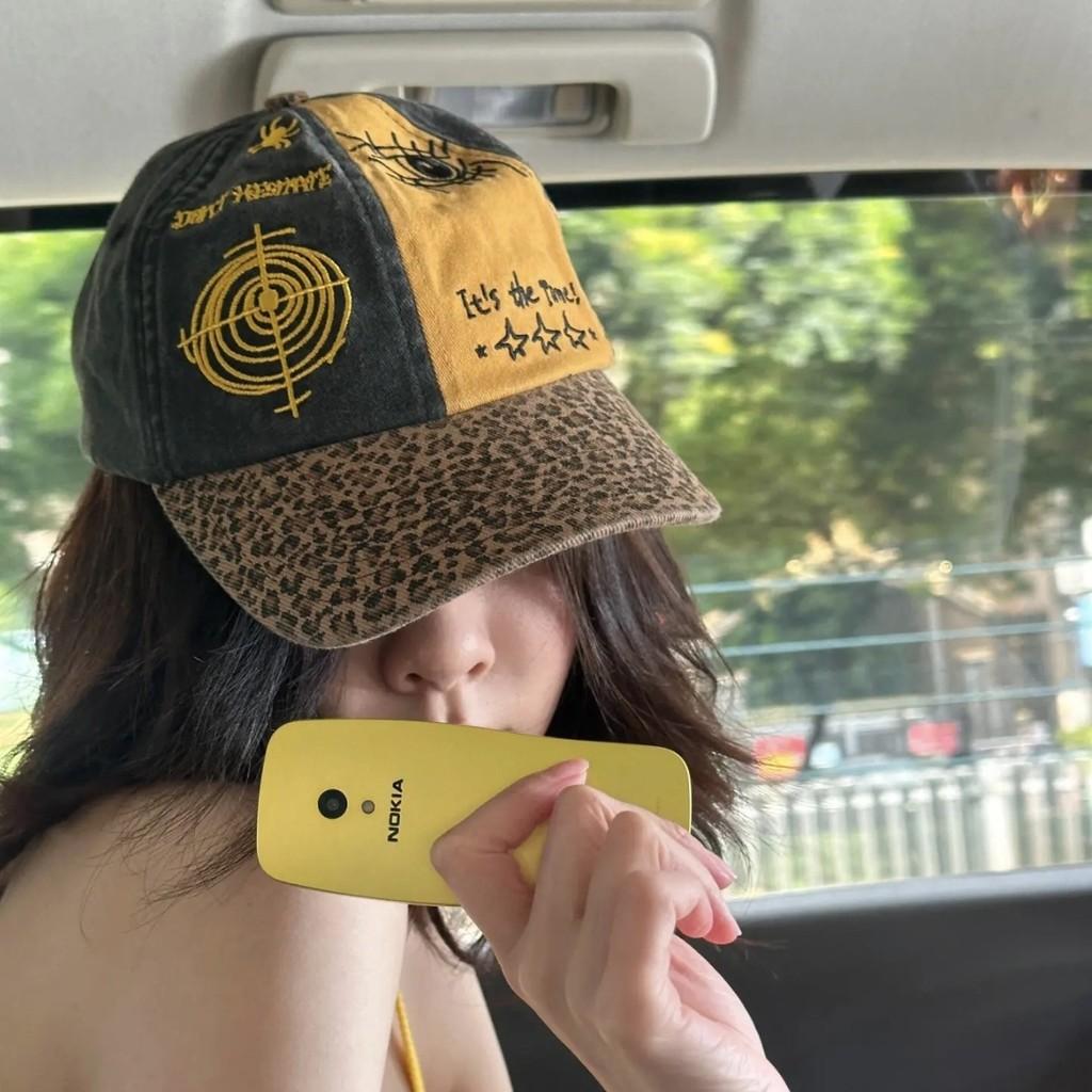 Chic Street Style Punk Inspired Colorful Baseball Hat Perfect For All Seasons