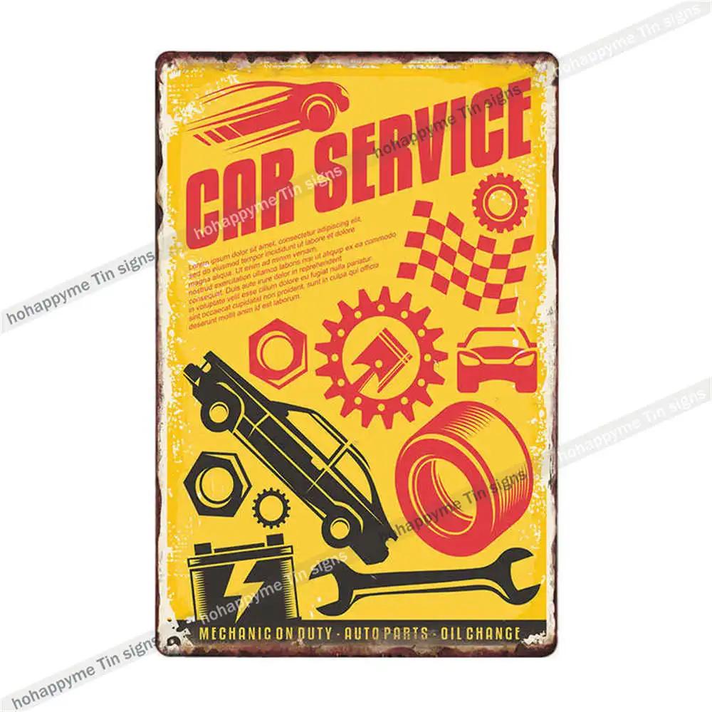 CAR WASH Metal Plaque Signs Vintage Decoration for 4S Shop Gas Station Club Garage Poster Plate Tin Painting Home Decor 20x30cm