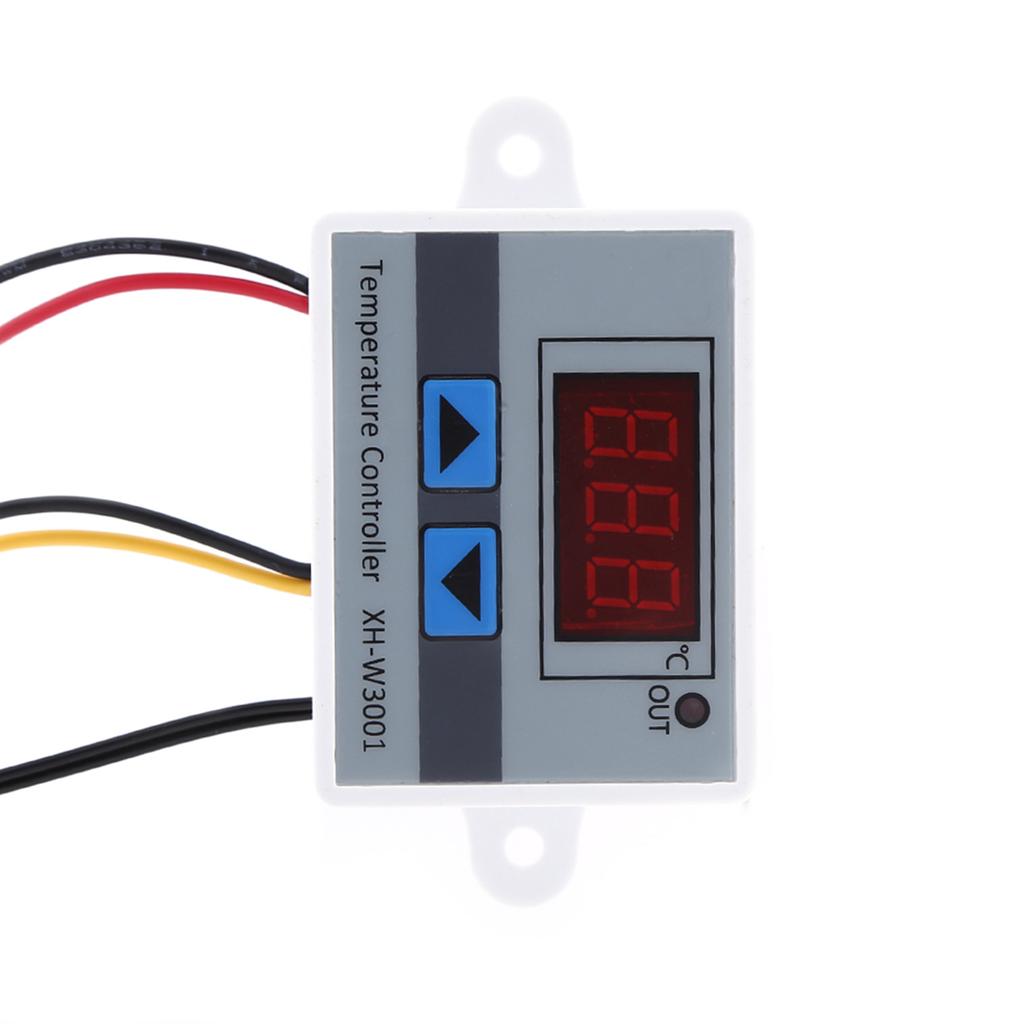 AC220V High Accuracy Digital Thermostat Control Temperature Controller  with Probe Thermostat Controller Thermostat