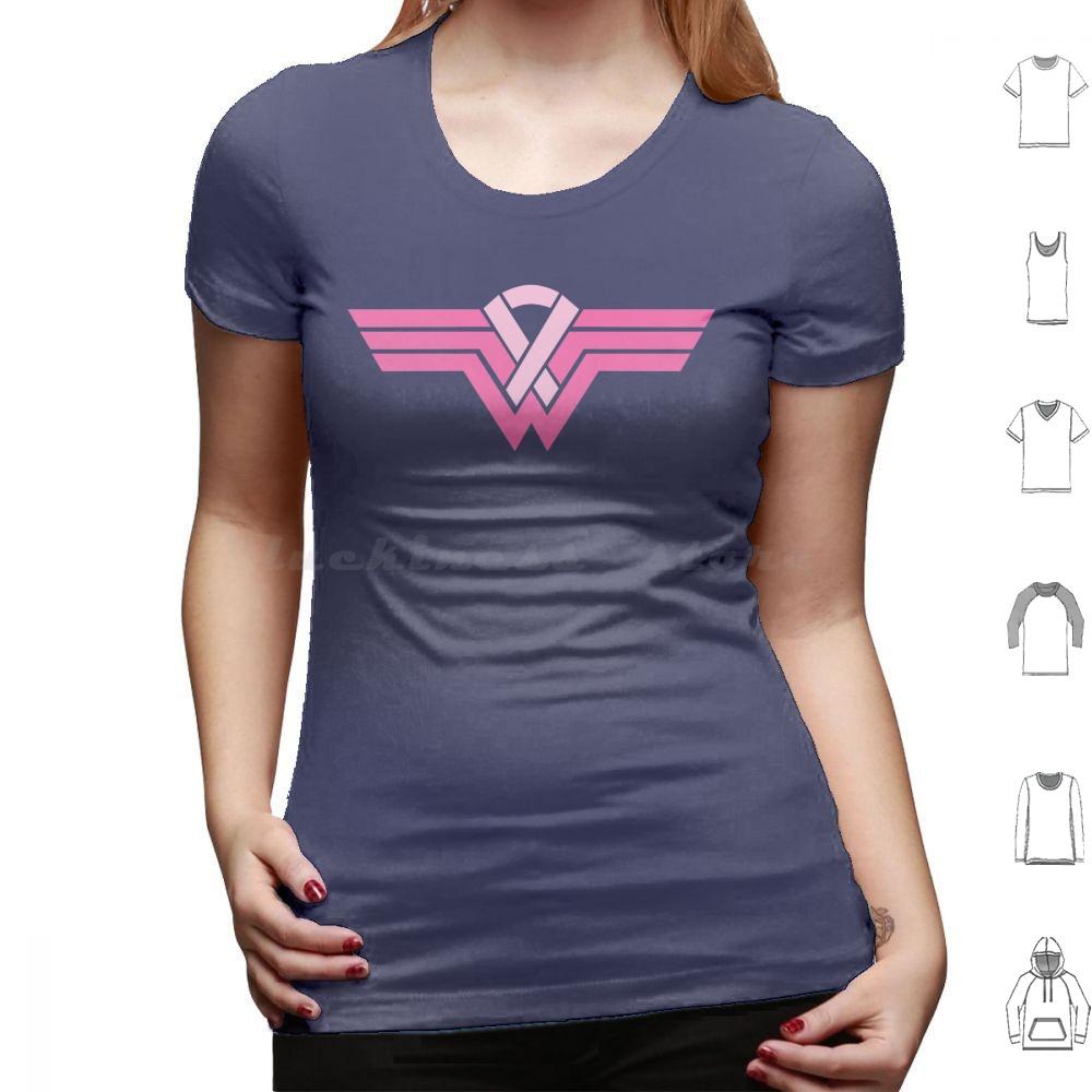 Superhero RibbonBreast Cancer Awareness T Shirt Big Size 100 Cotton Breast Cancer Survivor Breast Cancer Awareness Pink