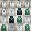 Boston Celtics NBA Basketball Jersey Tatum Walker Smart 0 4 7 8 33 34 Number Cotton Blend Fan Shirt Men