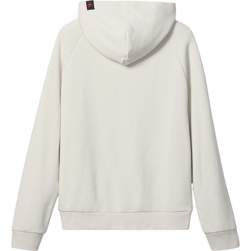 Calvin Klein Casual Commuter Hooded Zip-Up Sports Hoodie Men hoodies Milk-White 40341MF