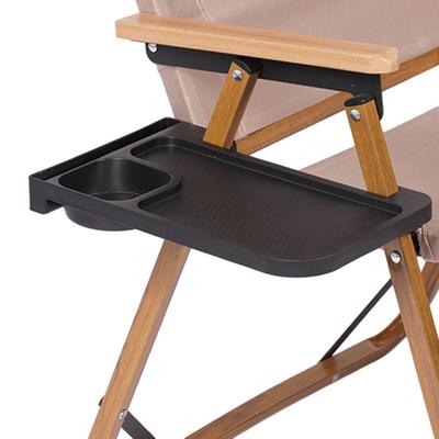 Folding Relaxing Chair Drink Holder Portable Leisure Chair Cup Phone Holder Multipurpose for Fishing Camping Beach Recliner