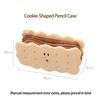 1pcs Cookie Pencil Case Bread Pencil Case Toast Pencil Case  Unisex Stationery Large Capacity Portable Bag Cosmetic Pouch