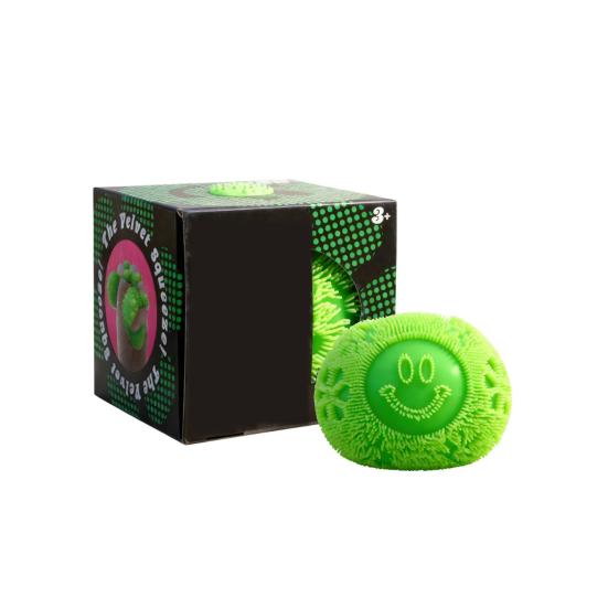 

Пушистый Смайлик Мячик Сжималка Игрушка Снятие Стресса Пушистый Мячик Игрушка-антистресс Помощь в Концентрации Расслабление Снятие Тревожности Офисная Настольная Игрушка зелёный