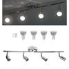 Light Ing Kit, Ceiling Lighting, Adjustable Direction Rotatable Lamp Head, Included 4 GU10 Bulb 3W