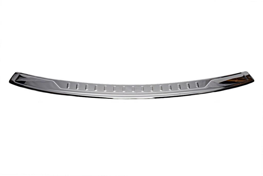 Curved Rear Bumper Cover (Carmos V1, Steel) for Volkswagen Caddy 2010-2015