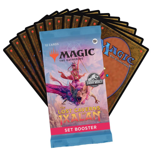 Wizards of the Coast Magic the Gathering Ixalan: The Lost Caverns Set Booster, English Version, 30 Packs, MTG Trading Cards, Wizards of the Coast, D23