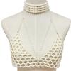 Sophisticated Pearls Body Chain Lingerie Versatile Chest Jewelry Accessory Portable for Parties and Date Nights