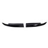 Pair of Rear Bumper Side Lip Diffuser Rear Side Skirt Splitter Canard for C Class W204 AMG Line 2008 2014 Glossy Black