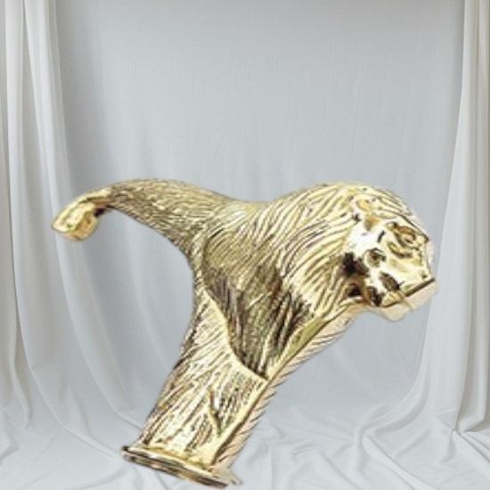 Nautical Solid Brass Lion Head Handle Walking Stick Handmade Wooden Designer Cane