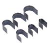 6 Pcs Leather Die Cutter Tool Round Arrow Tail Shape DIY Craft Cutting Mold Punching Die with Storage Box