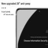 Smorss Anti-Peep Tempered Glass Screen Protector for Honor Magic6 Pro
