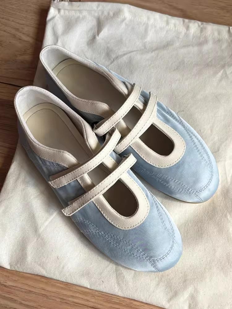 

Fashion Drop Shipping Flats Mary Jane Ballet Shoes Women Sandals Loafers Summer Trend Shallow Casual Shoe Dress Comfort Zapatos De Mujer 36 синий