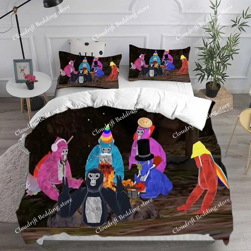 Game Gorilla Tag Bedding Sets Comforter Quilt Bed Cover Duvet Cover Pillow Case Sets Bedroom Decoration Home Textiles