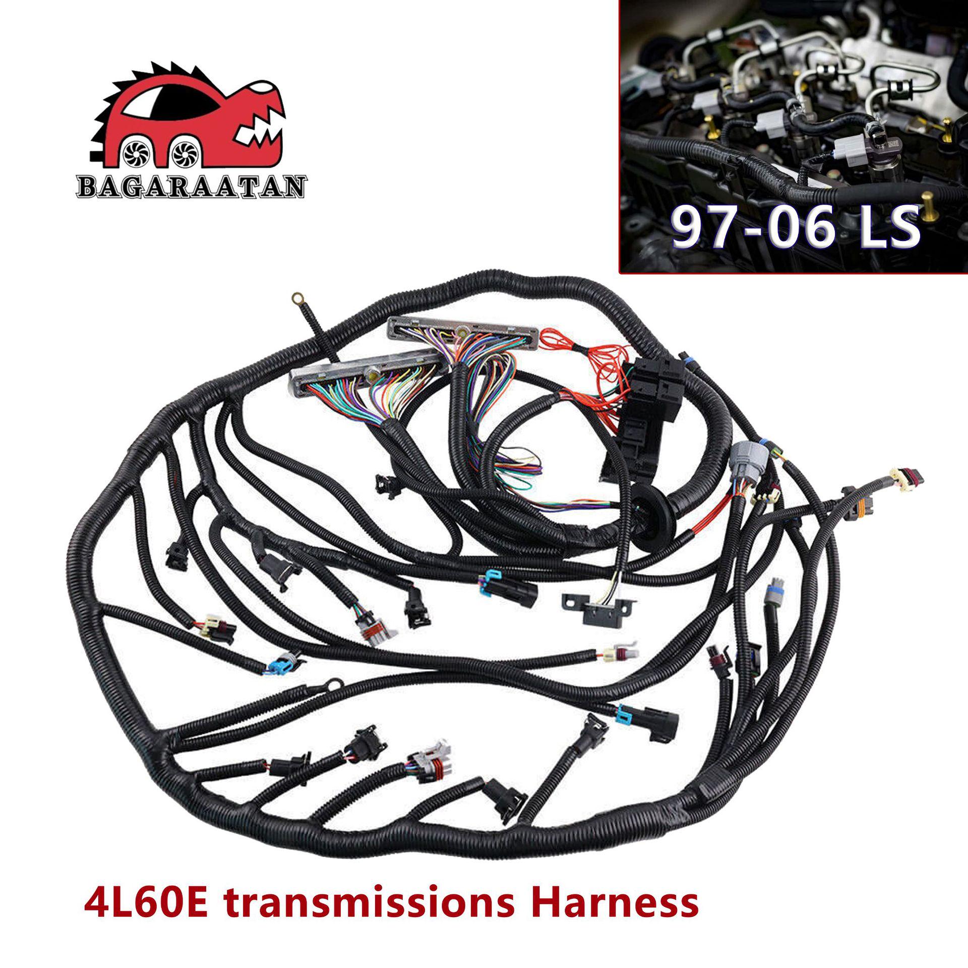 Refurbished 4L60E DBC Transmission Wiring Harness for 97-06 LS Engines (LS1, 4.8, 5.3, 6.0) LS1-4L60E чёрный