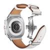Premium Leather Strap For Samsung Galaxy Watch 8 Classic 46mm/44mm 40mm High-end Bracelet Wristband Galaxy Watch Ultra 2026 Belt