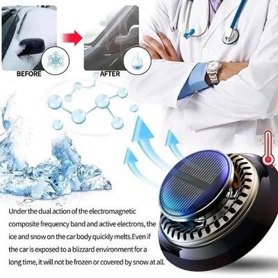 Elektromagnetische molekulare Interferenz Frostschutzmittel Schneeräumbürste ätherisches Öl Autodiffusor für Auto und Home-Office