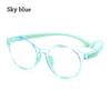 Anti Blaulicht Kinderbrille Quadratisch Kinder Jungen Mädchen Computer Optischer Rahmen Reflektierende Blockierende Brille Filter TR90 Rahmen