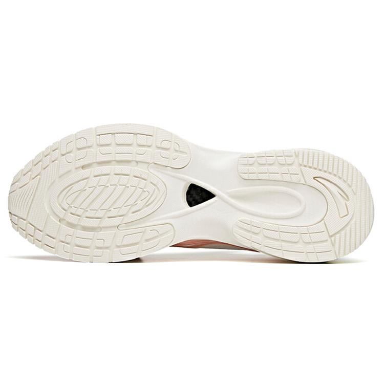 Anta Running Collection Slip Resistant Abrasion Resistant Low Top Running Shoes Women's Pink White 122125518-1