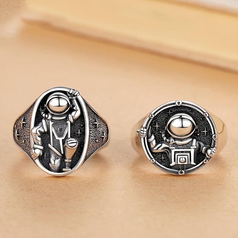 Astronaut Ring Fashionable and Simple