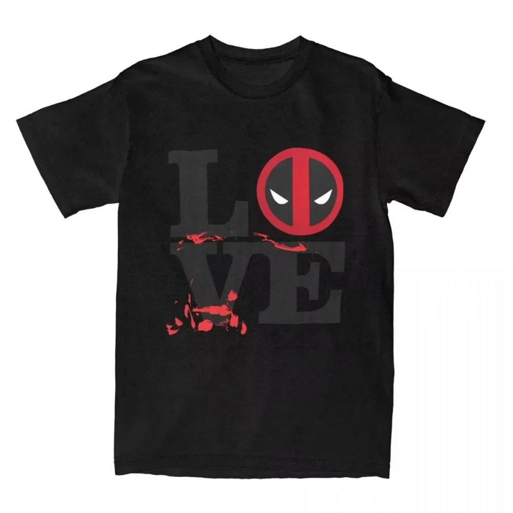 Deadpool T-shirt X-Men Cotton T-shirt Men's and Women's Short Sleeve Top Y2K Casual Breathable Top T-shirt