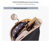 Women's Genuine Leather Litchi Grain Mini Coin Purse & Lipstick Clasp Bag