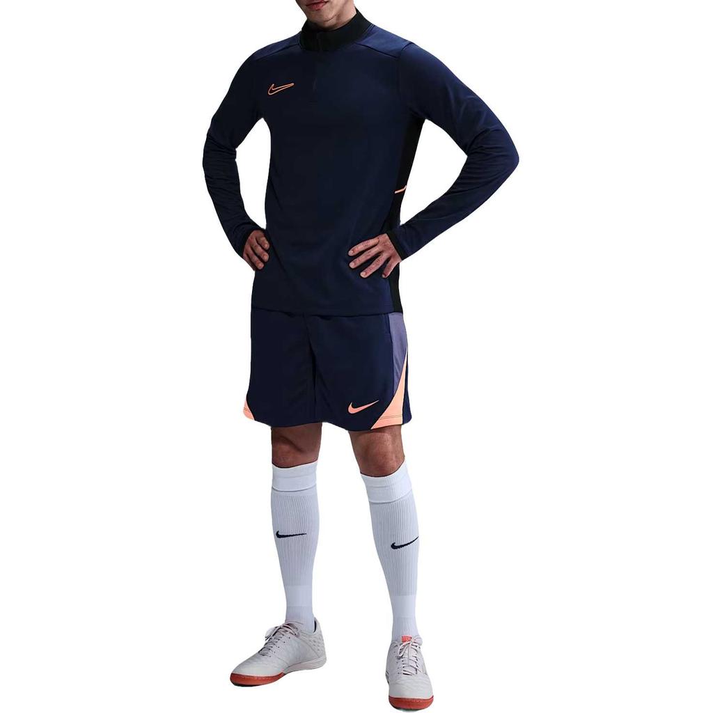 Nike Dri-Fit Swoosh Comfortable Fashion Simple Versatile Soccer Jersey Men jersey Navy-Blue HJ3784-492