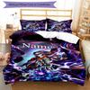 Set Biancheria da Letto Overlord Personalizzato con Nome 3 Pezzi Copripiumino Chiusura Include 1 Copripiumino e 2 Federe, Morbido e Confortevole per Tutte le Stagioni.