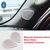 Silver Car Pillar A Speaker / Handle Bowl Horn / Roof Reading Light Lamp Panel Accessories Cover Trim For Haval Dargo
