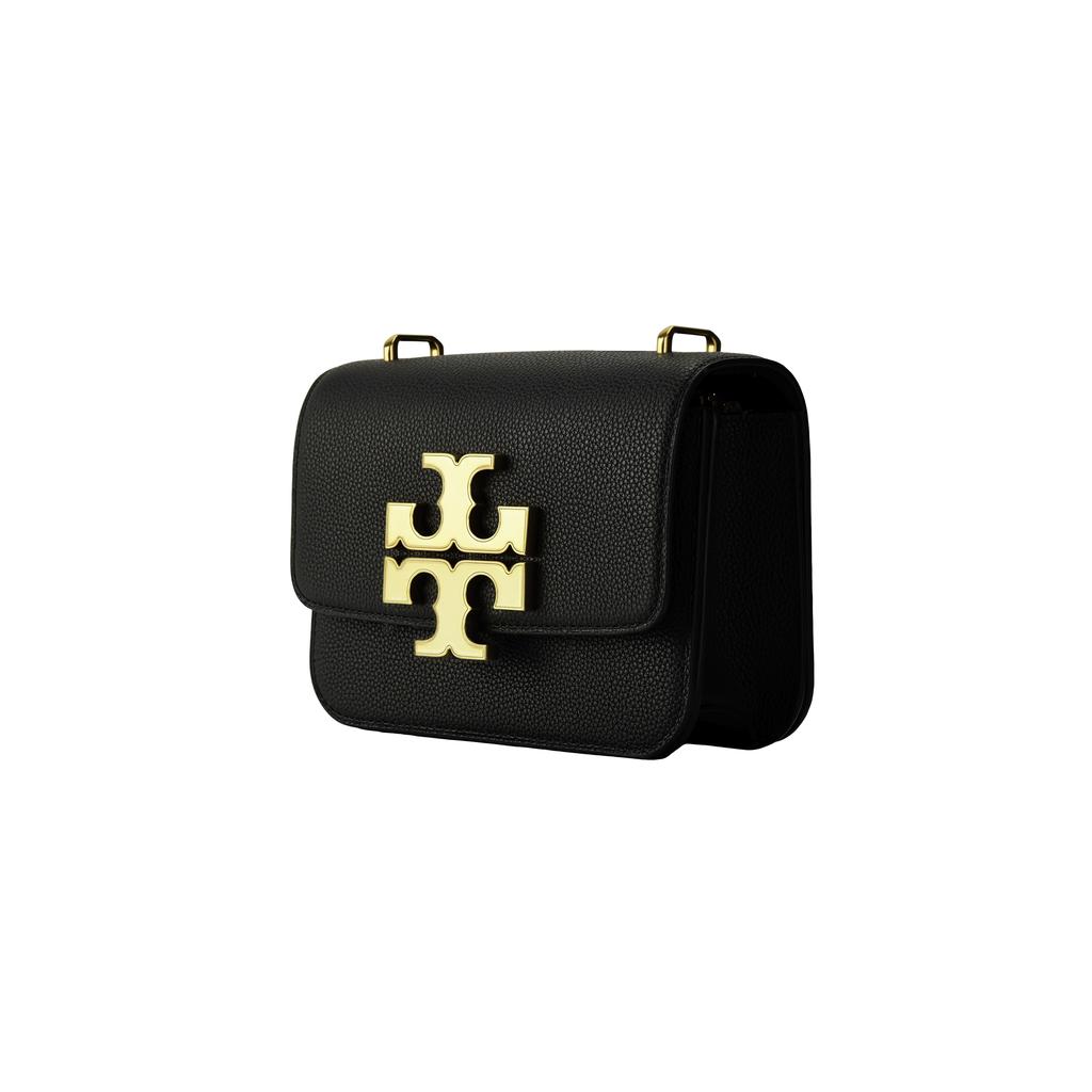 Tory Burch Eleanor Double T Logo Flap Magnetic Closure Crossbody Shoulder Bag Women Bags Black 155671-001