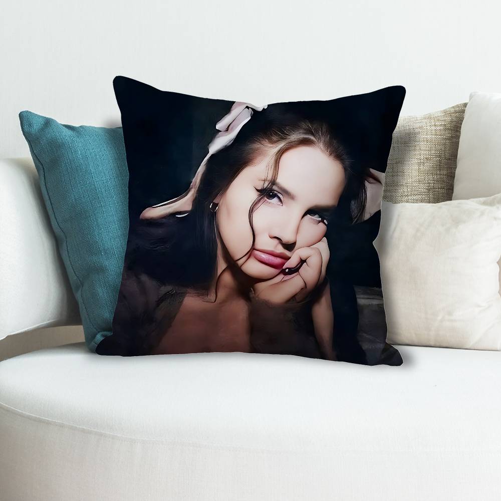 

LLana Del RRey Stove Pillow Cases for Bedroom Living Room Sofa Home Decor Polyester Cushion Cover with Zipper 30x30 cm