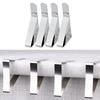 Stainless Steel Anti-Slip Tablecloth Clips Non-slip Tables Cover Securing Clamps Clip Wedding Camping Promenade Table Cover Clip