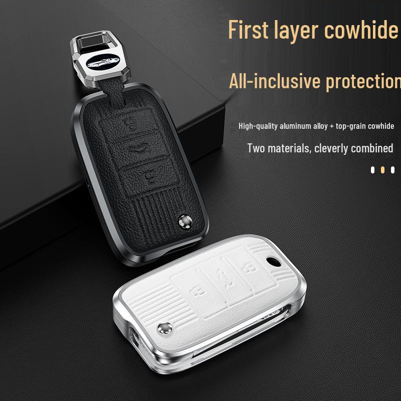 Roewe RX Series Car Key Case for RX5, RX5 Plus, I5, I6 Plus, Cleverway, and RX3