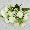 No Ip Faux Carnation Bloom Wedding Party Backdrop Decoration For Photography