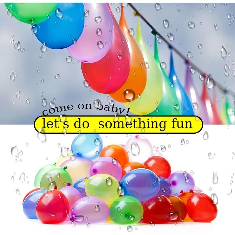 500Pcs/Bag Water Bombs Balloon Filling Latex Balloons Games Party Circus Supplies Wedding Decoration Game Toys for Children Prop