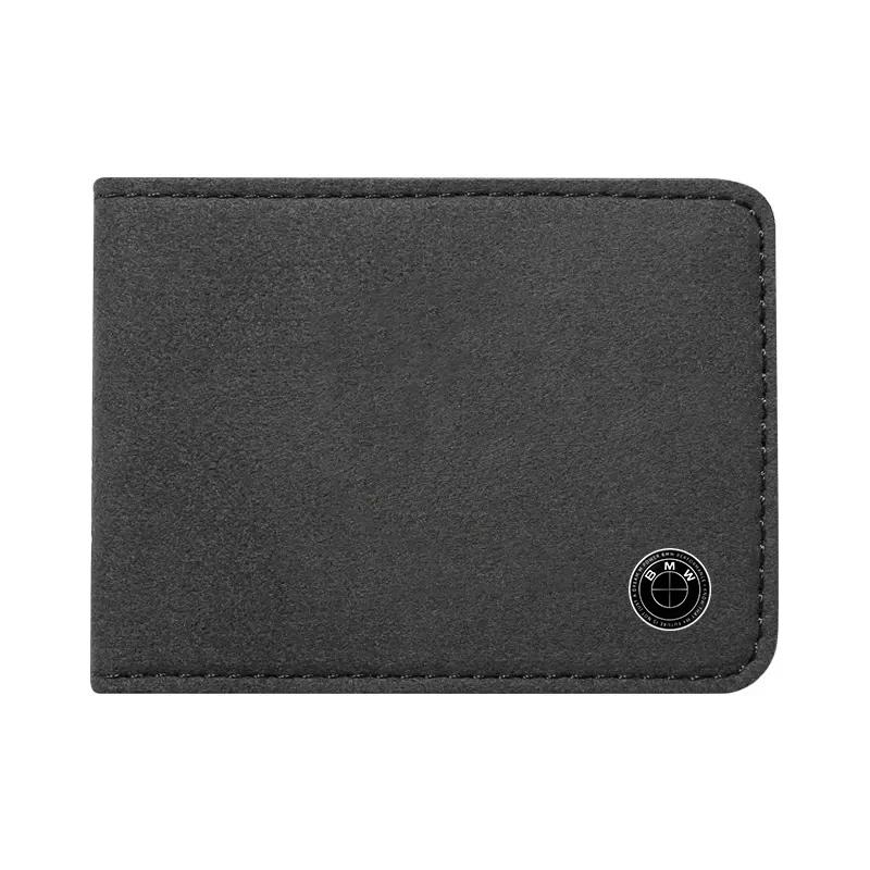 BAIL4 2025 Hot Car Driver License Suede Leather Bag Auto Driving Documents Wallet For BMW 50th E46 E90 E60 F30 F10 X1 X2 X3 X5 X4 X6 X