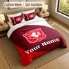 Set Biancheria da Letto 1 Copripiumino 2 Federe Stampa FC Twente Morbido Tessuto per Letto Decorazione Camera da Letto