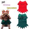 Bichon Pomeranian Christmas Cloak - Two-Legged Dog Outfit