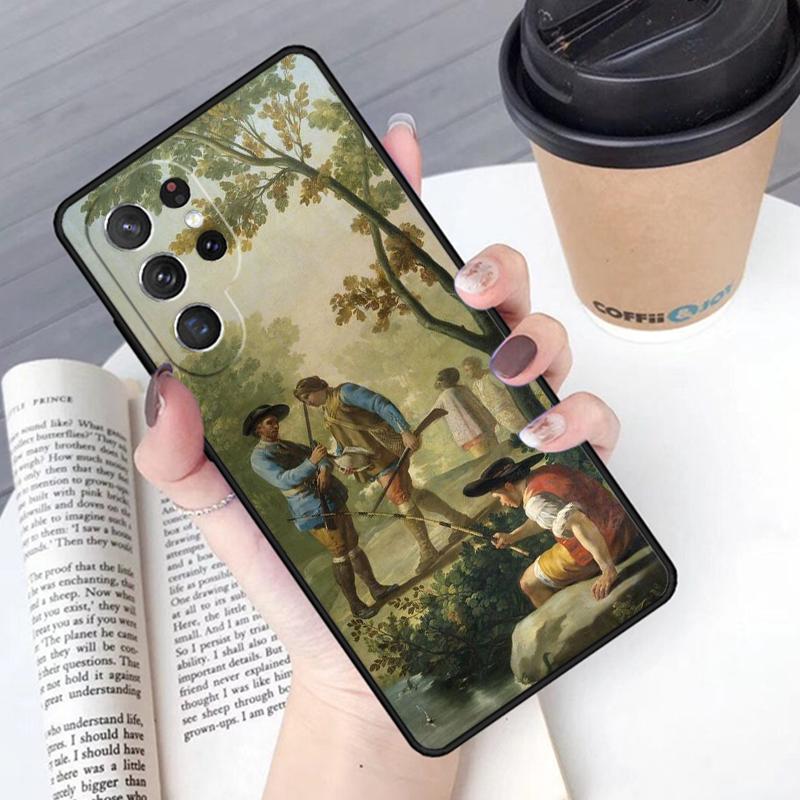 

Чехол для телефона с картинами Франсиско Гойи для Samsung Galaxy S24 S25 Ultra S21 S22 Ultra S10E Note 10 Plus Note 20 FE S23 Note10 Pro(Plus)
