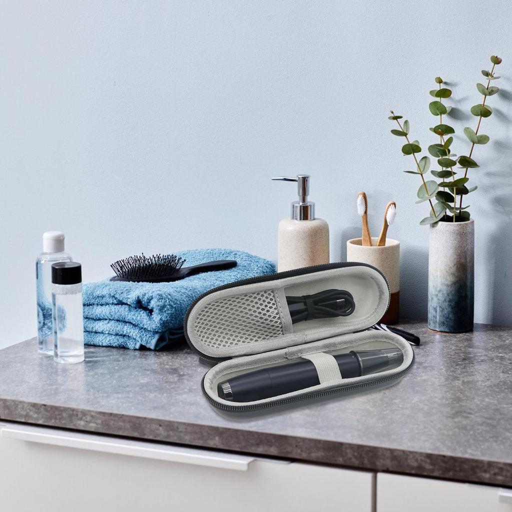 Portables EVA Hard Carrying Case Protective Storage Bag for Flyco Nose Hair Trimmer Case Only